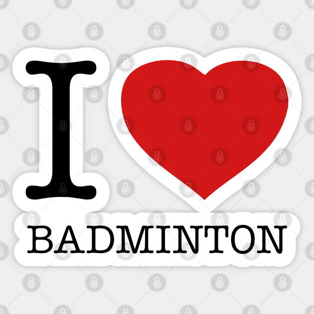 i like badminton
